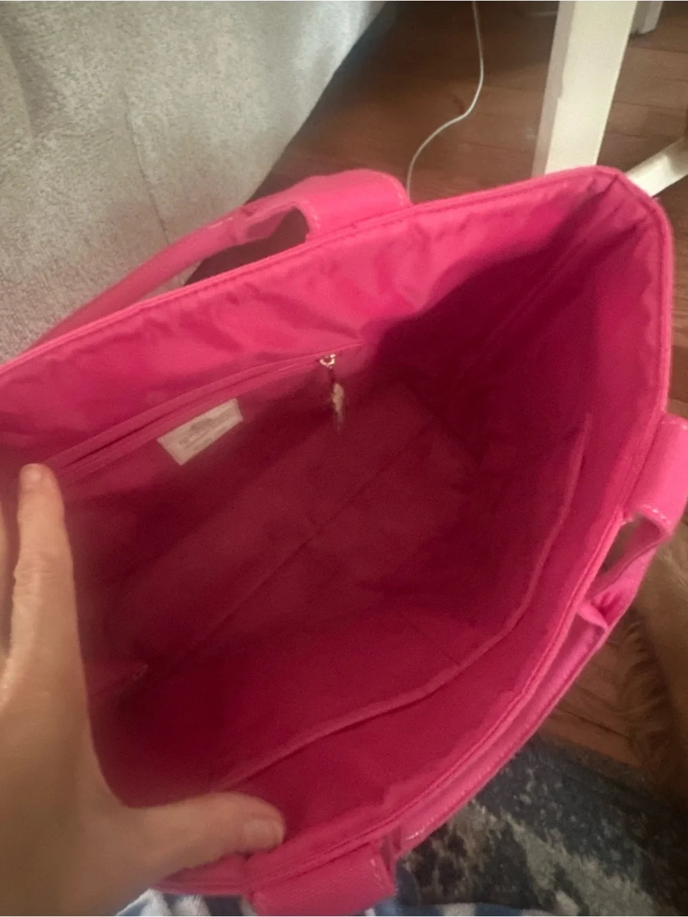 Preppy pink Spartina 449 Wilson Seabreeze tote bag